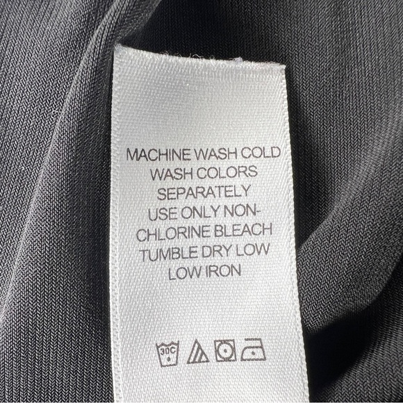 SIZE 22/24 WOMAN WITHIN BLACK STRETCH BLOUSE GOTH CUTOUT ACCENT PLUS - Picture 12 of 12